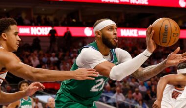 Mavericks centers Daniel Gafford, Dereck Lively out vs. Minnesota Timberwolves