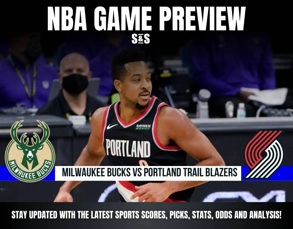 GAME PREVIEW Milwaukee Bucks vs Portland Trail Blazers