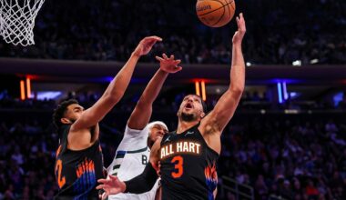 The Knicks' Heart and soul is starting to dominate again