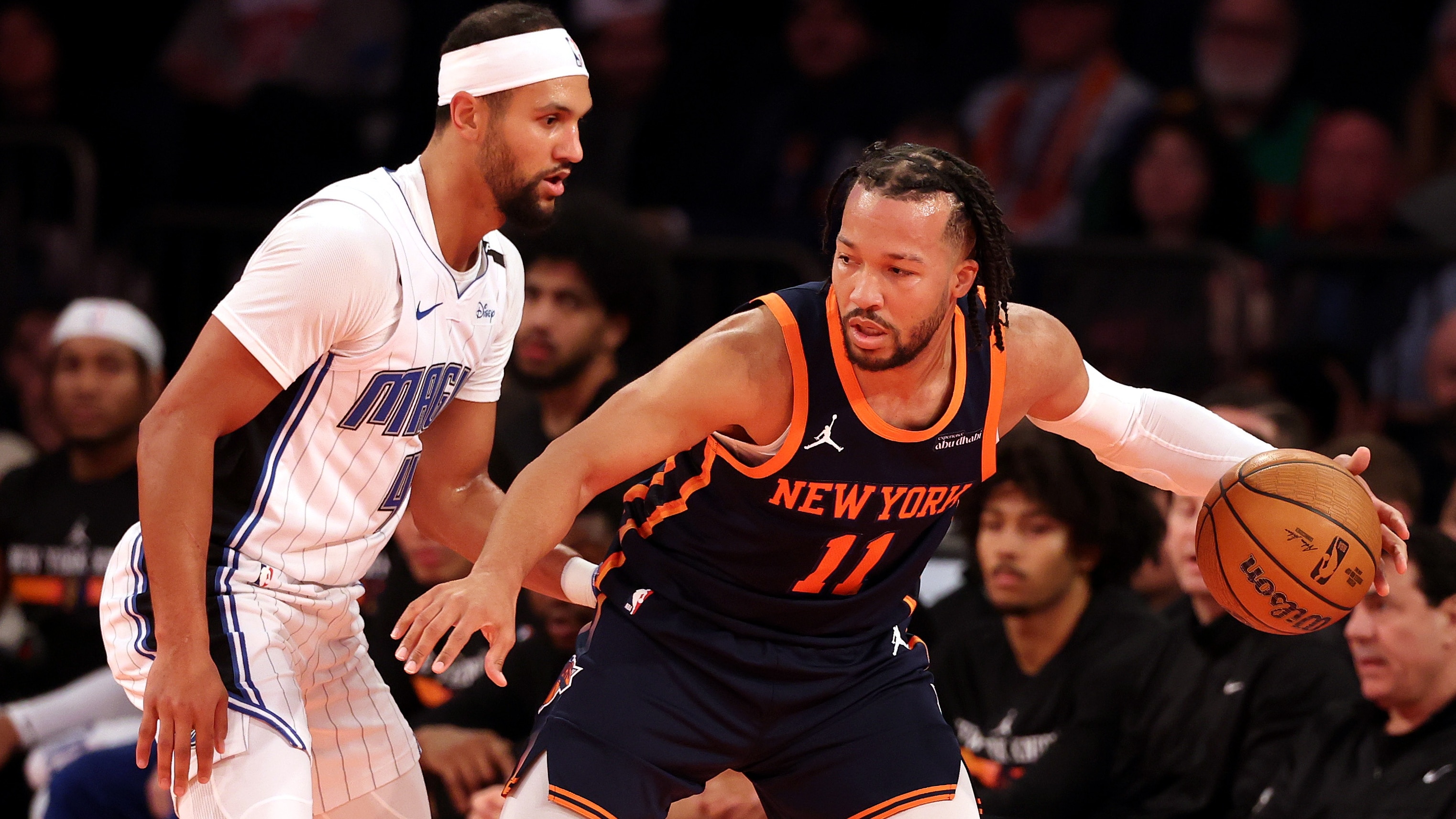 Jalen Suggs and Jalen Brunson