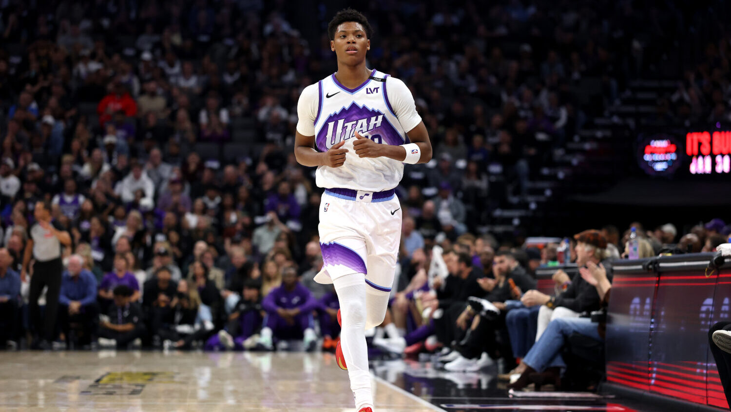 Utah Jazz Timberwolves live blog Ace Bailey...