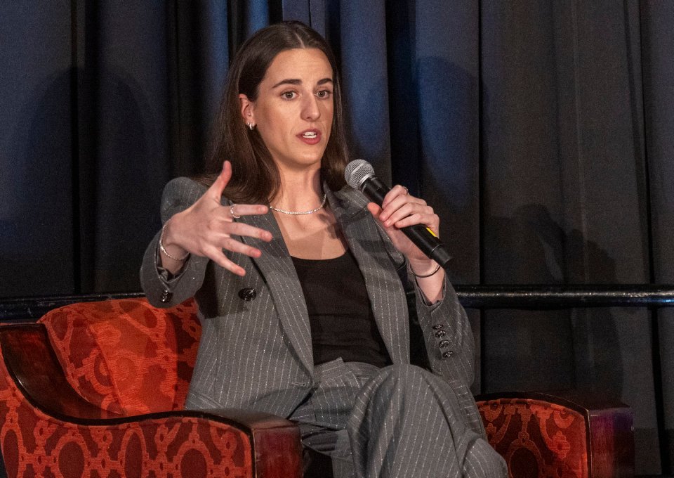 eaks at the Long Island Association's annual fall luncheon on Oct. 29, 2025, in Woodbury, New York. 