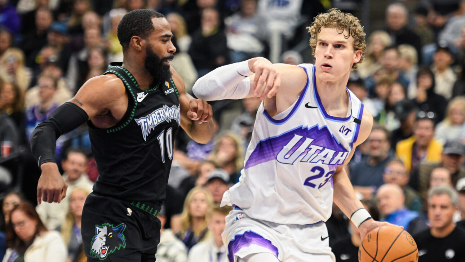 Utah Jazz Timberwolves Lauri Markkanen...