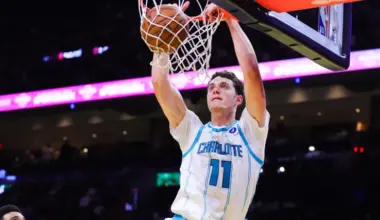 Hornets rookie Ryan Kalkbrenner shines one day after becoming a father image