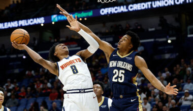 Peyton Watson, yes, Peyton Watson powers Nuggets in win over Pels