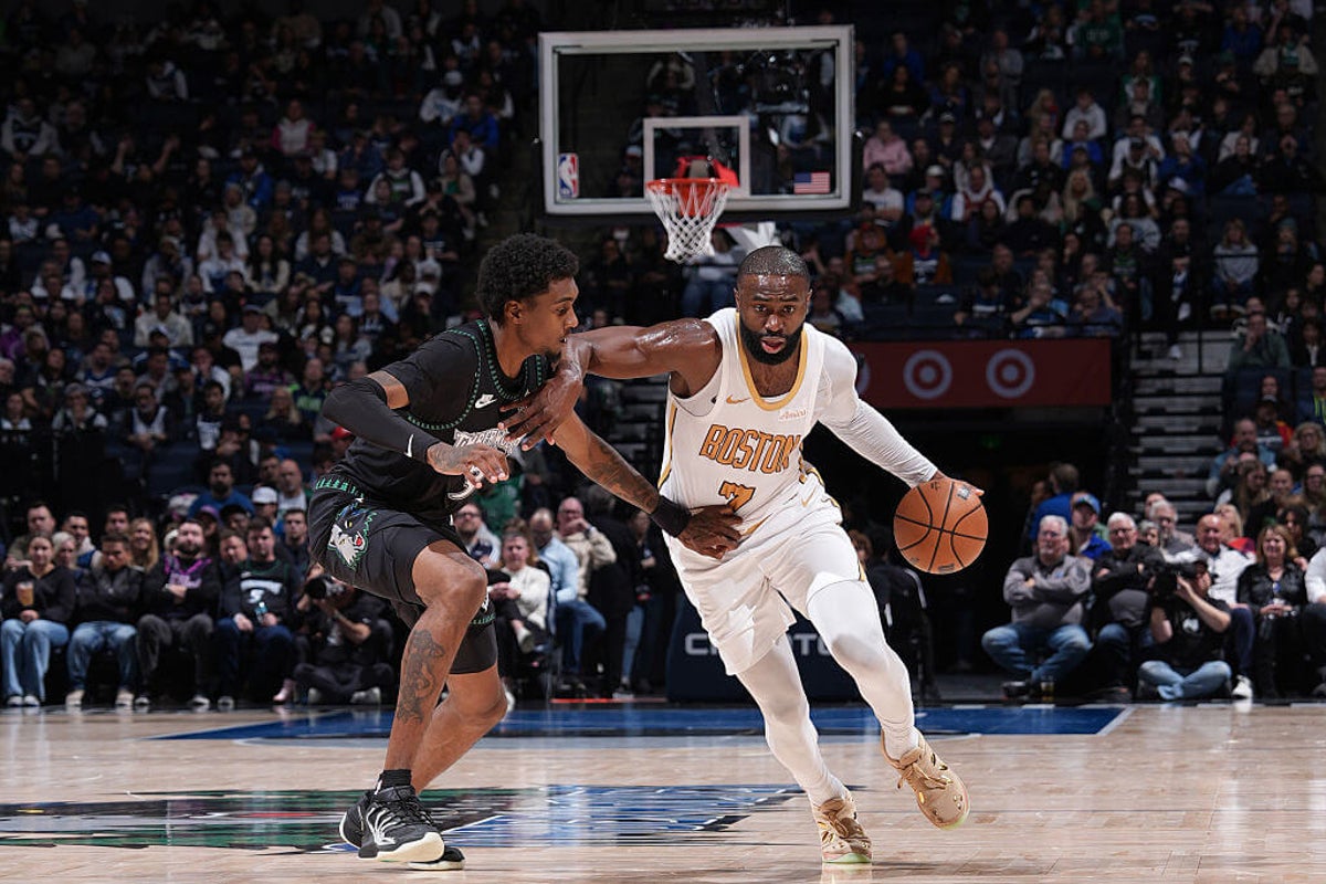 Jaylen Brown ties season-high with 41 points but falls short in clutch vs. Timberwolves