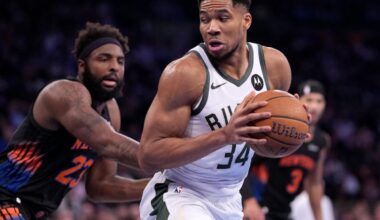 Giannis Antetokounmpo dominates in return to Bucks' lineup