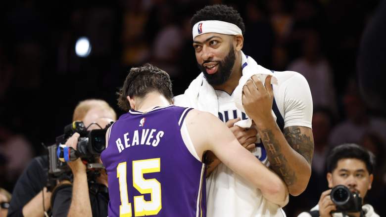 Austin Reaves, Anthony Davis, Lakers