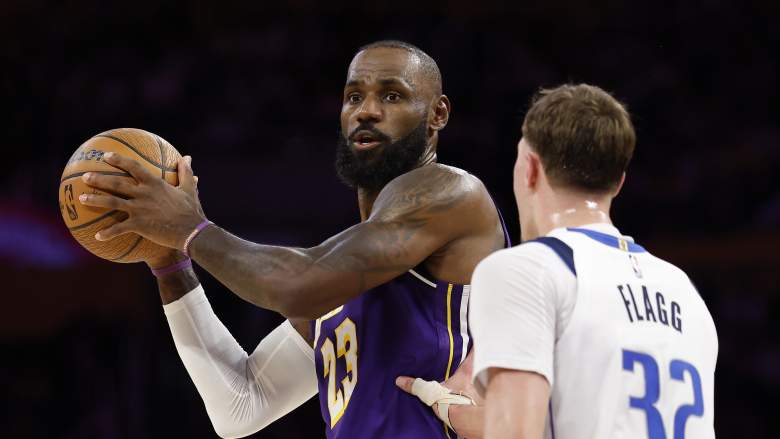 Cooper Flagg and LeBron James