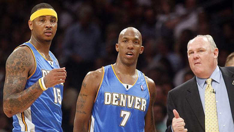 Carmelo Anthony, Chauncey Billups, Nuggets