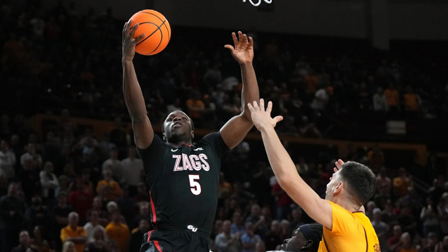 Gonzaga Emmanuel Innocenti layup Arizona State 2025...