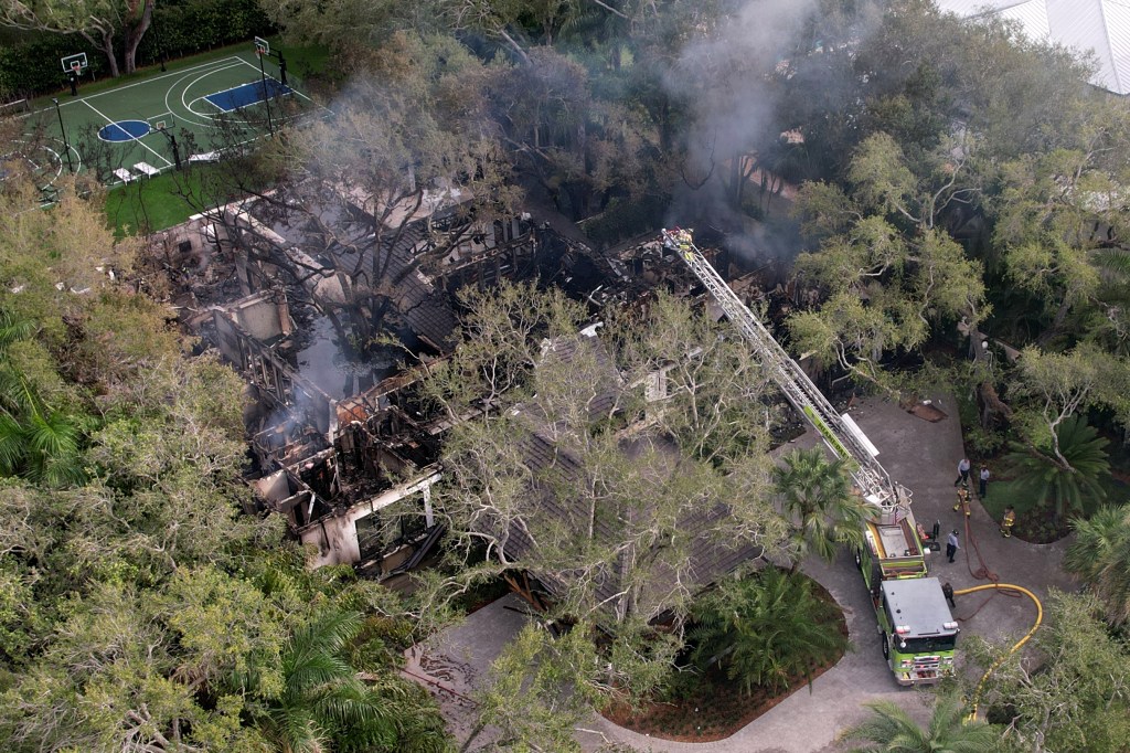 Miami Heat coach Erik Spoelstra's home ravaged in fire