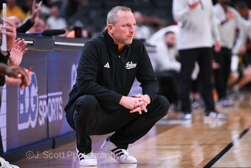 Photos of IU basketball vs. Baylor at Gainbridge Fieldhouse on October 26, 2025.