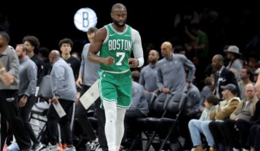 Head-Turning Stat Shows That Jaylen Brown Is Playing At MVP Level For Celtics