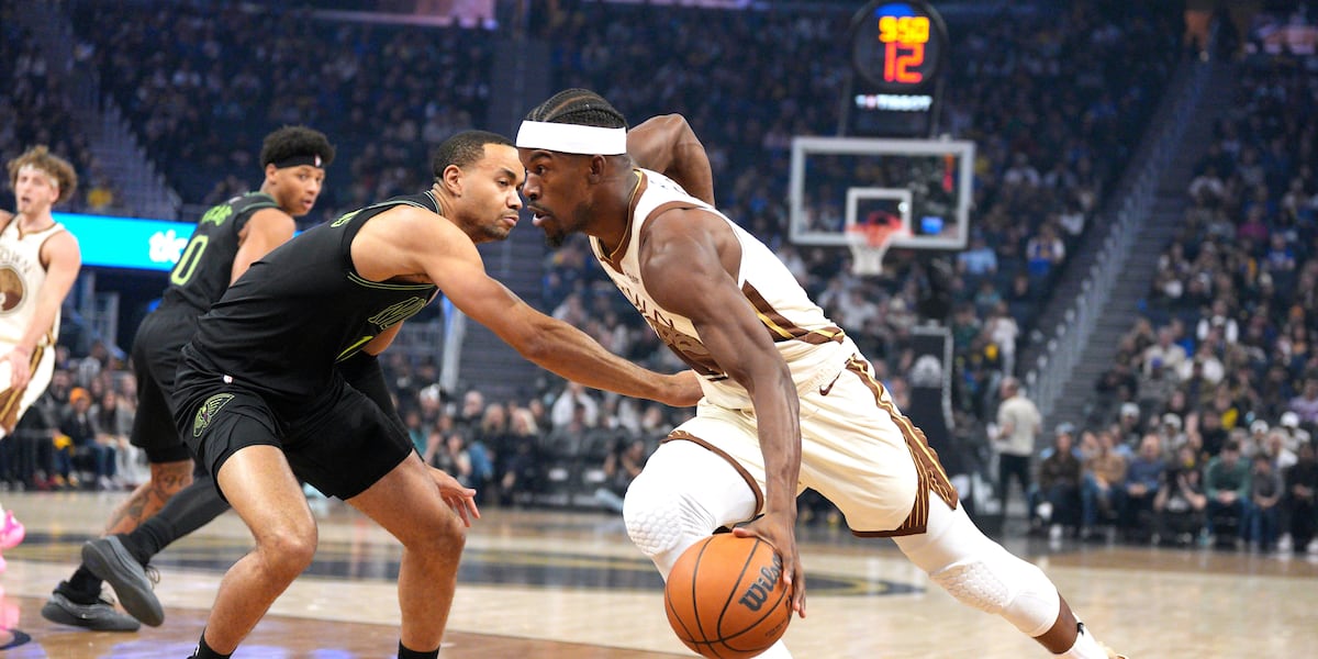 Butler leads Curry-less Warriors past Pelicans, 104-96
