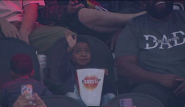 ‘Popcorn Kid’ gets VIP treatment after going viral at Suns game