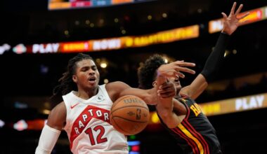 Hawks lose to Raptors for second time this season