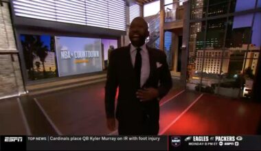Kenny Smith makes ESPN 'NBA Countdown' debut