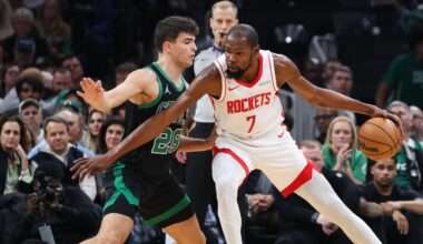 Durant, Rockets take commanding lead at half – NBC Sports Boston