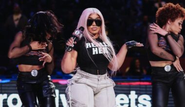 Lil Kim Performs Classic Hits At Brooklyn Nets "Biggie Night"
