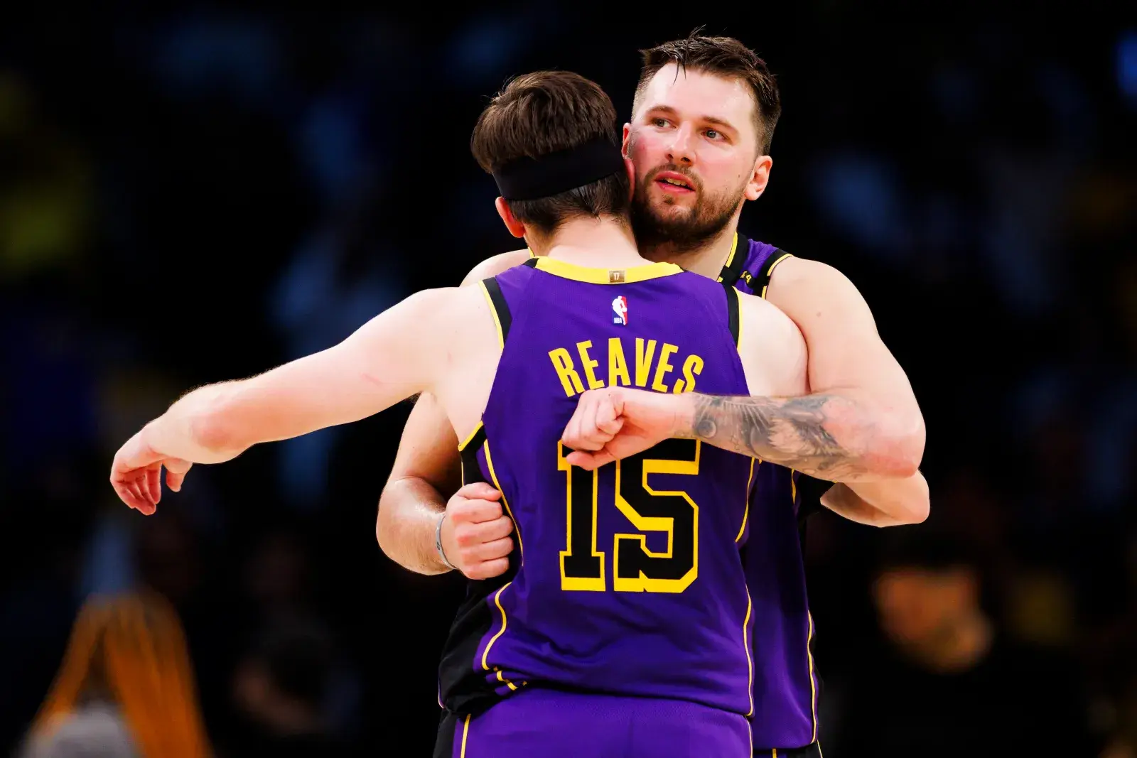 Luka Doncic, Austin Reaves, Los Angeles Lakers