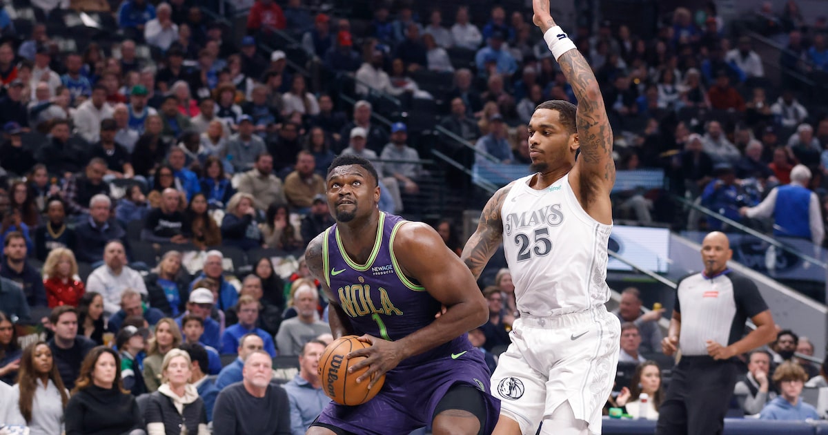 Zion Williamson ruled out with hamstring injury ahead of Pelicans’ game vs. Mavericks