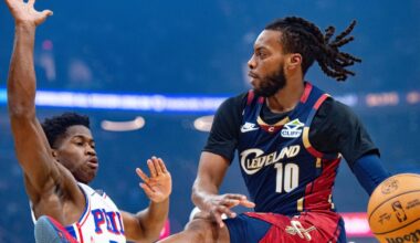 Darius Garland's debut fuels Cleveland Cavaliers' season-best scoring in win vs. Philadelphia 76ers