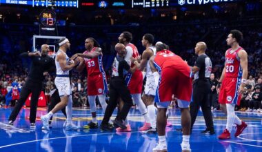 Suggs ejected in Magic's win at Sixers