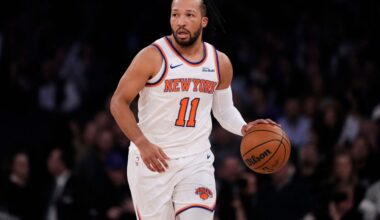 Knicks' Jalen Brunson has sprained right ankle, will miss at least 1 game, AP source says