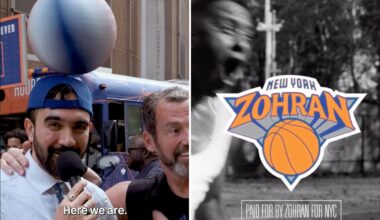 NY Knicks issue Zohran Mamdani cease-and-desist over logo in campaign ad