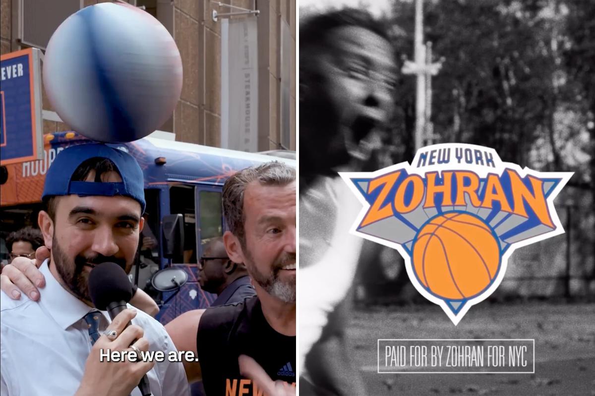 NY Knicks issue Zohran Mamdani cease-and-desist over logo in campaign ad