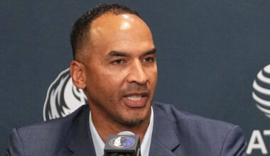 Dallas Mavericks general manager Nico Harrison...