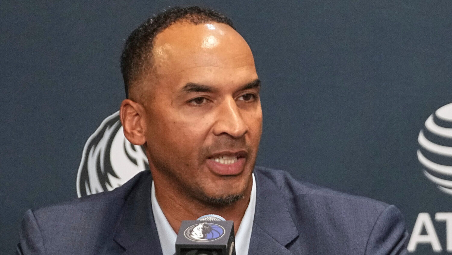 Dallas Mavericks general manager Nico Harrison...