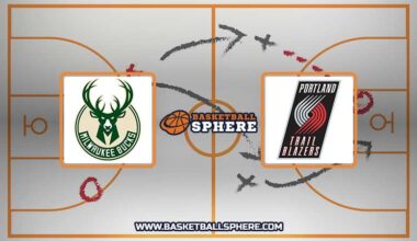 Milwaukee Bucks vs Portland Trail Blazers