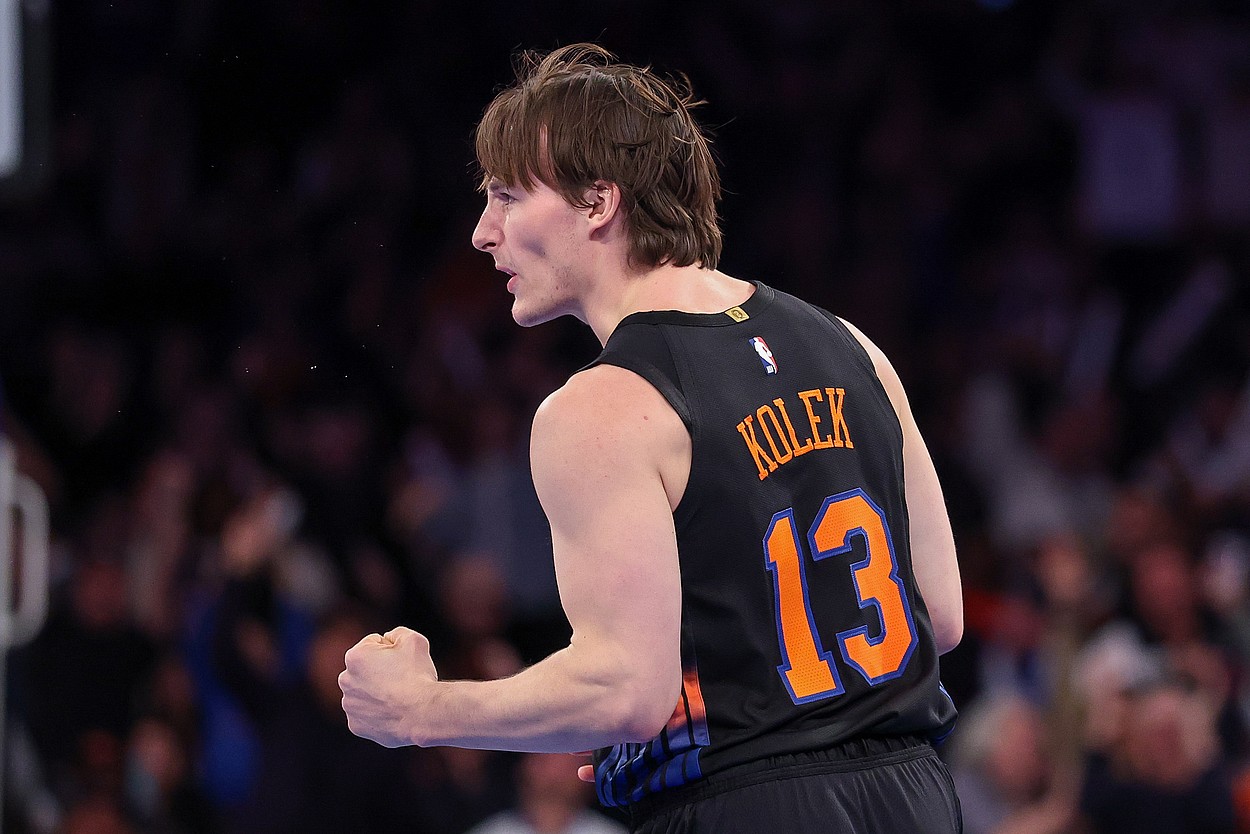 NBA: Milwaukee Bucks at New York Knicks, tyler kolek