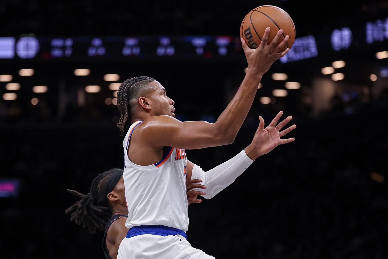NBA: New York Knicks at Brooklyn Nets