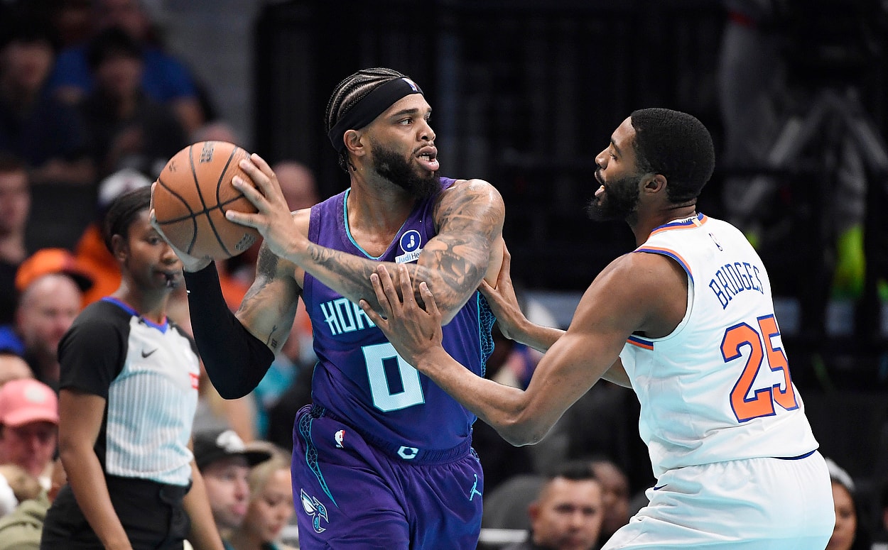 NBA: New York Knicks at Charlotte Hornets