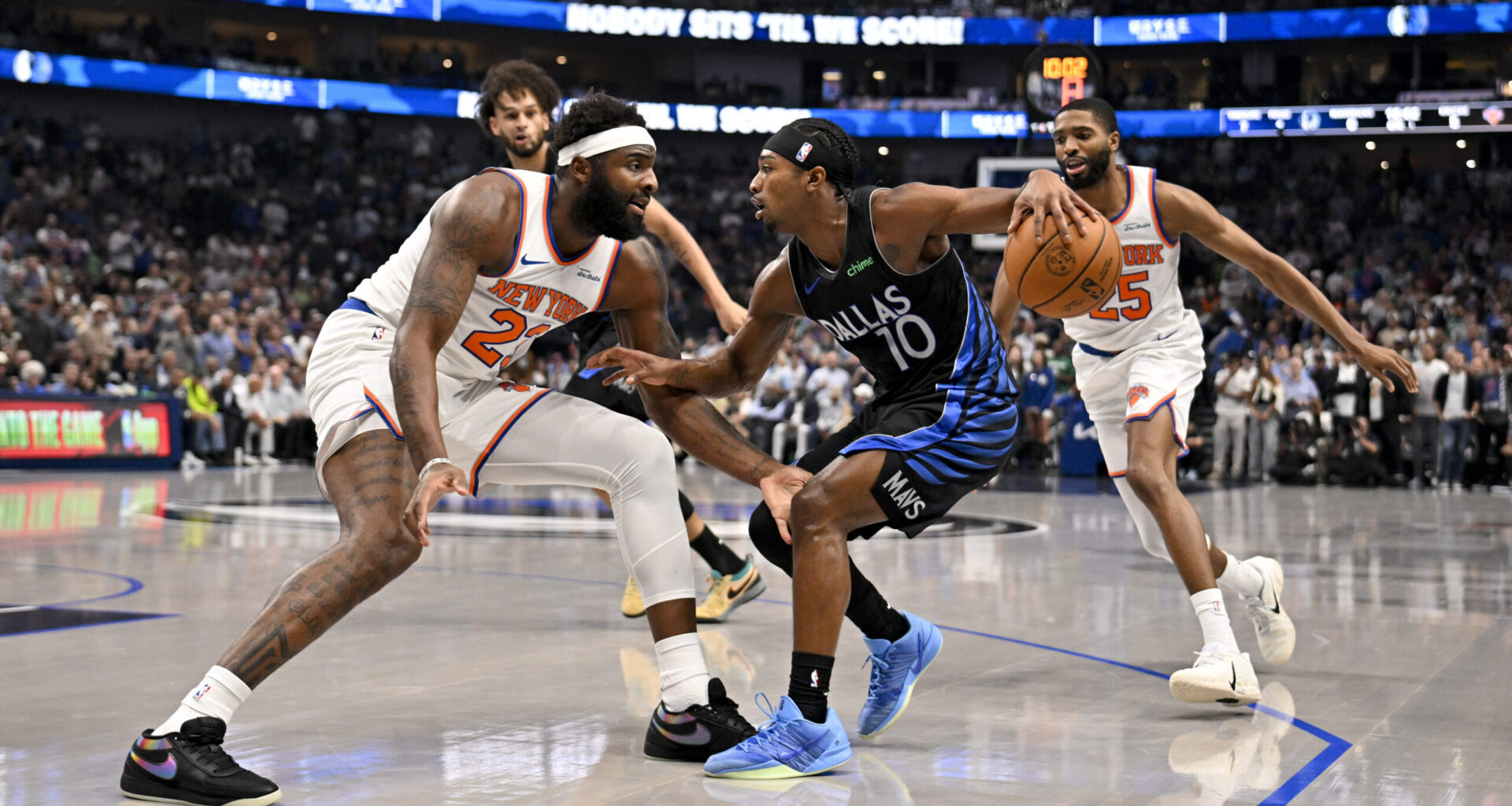 The Knicks are getting straight impact from their elite defensive center