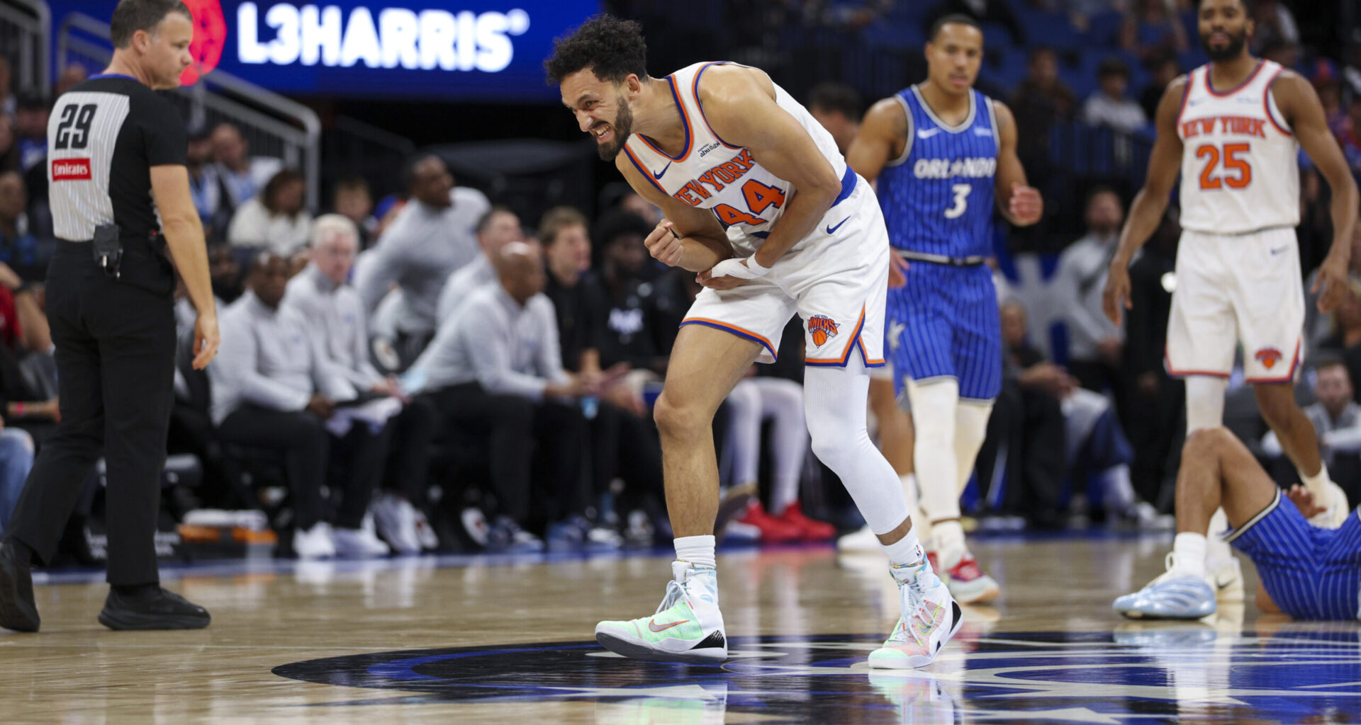 The Knicks' bench just took a catastrophic blow