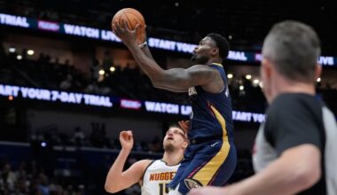 Zion Williamson scores 14 in his return from injury in the Pelicans' 125-118 loss to Denver