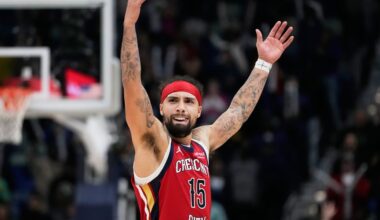 Alvarado’s 3-pointer sends Pelicans past Hornets for their first win of the season