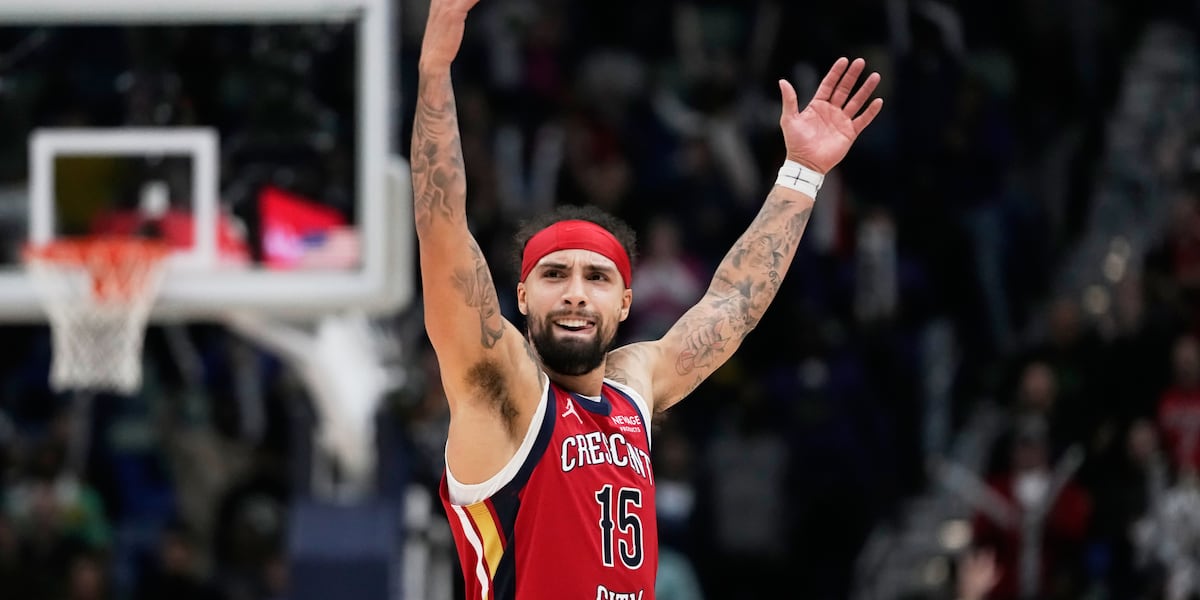 Alvarado’s 3-pointer sends Pelicans past Hornets for their first win of the season