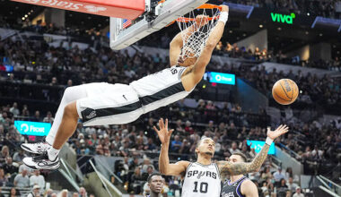 Fox shines as depleted Spurs cruise past Kings