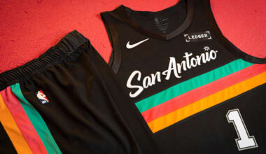 San Antonio Spurs unveil City Edition uniforms, new court with Fiesta-themed colors