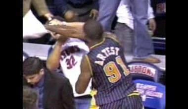 Remembering the 2004 Pistons-Pacers brawl