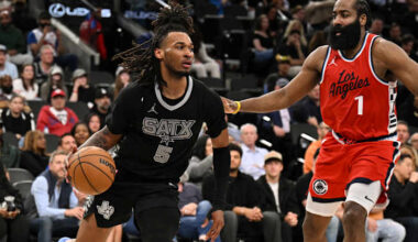 Spurs’ guard Stephon Castle ruled out for Tuesday’s game against Grizzlies