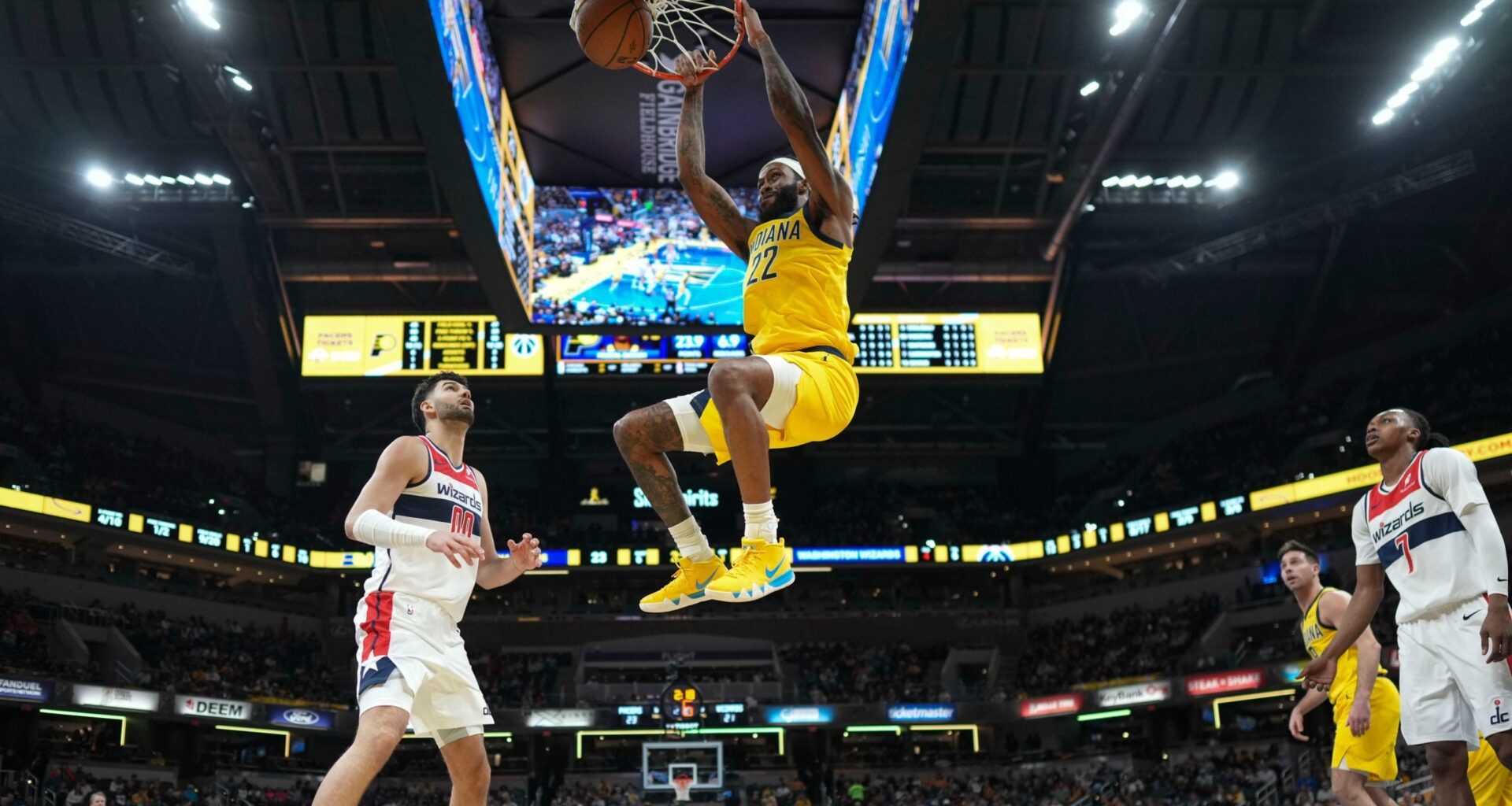 Pacers beat Wizards in NBA Cup game between 2 of the league's worst teams