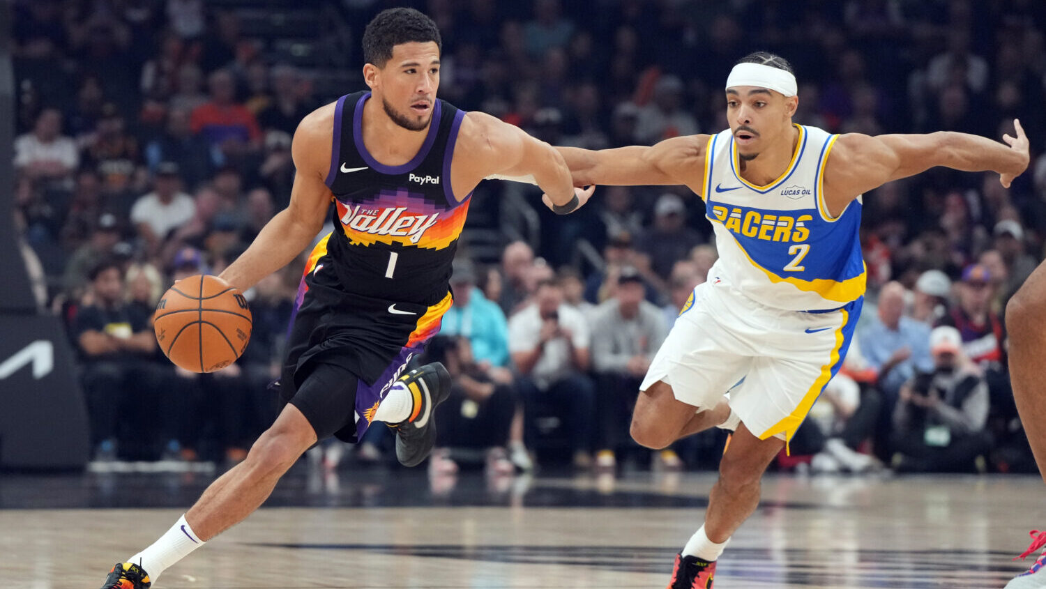 Phoenix Suns guard Devin Booker...