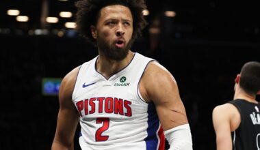 Cunningham, Duren lead Pistons past Nets in NBA Cup group opener