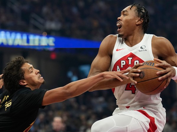 Jamison Battle scores 20 points and hits key pair of 3s as Raptors beat Cavs 112-101